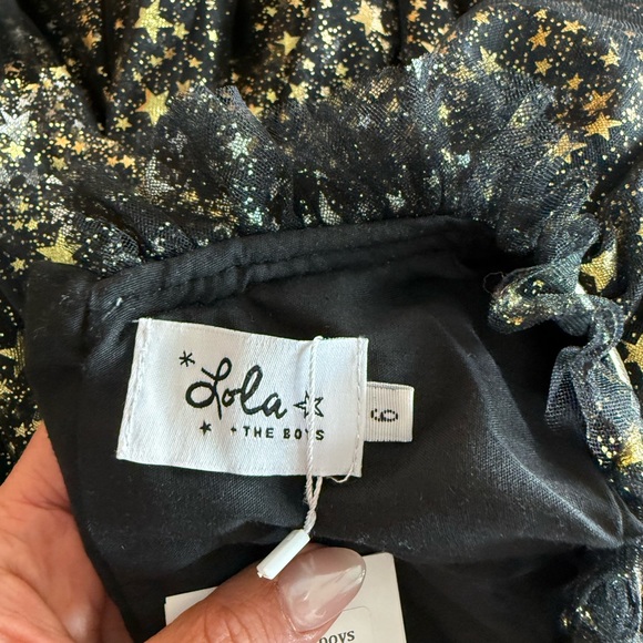 Lola + The Boys Glittering Star Dress - Picture 3 of 4